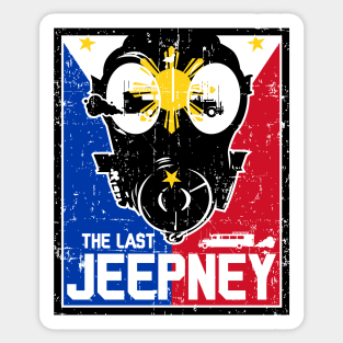 The Last Jeepney Philippines The Last Ship Parody Sticker